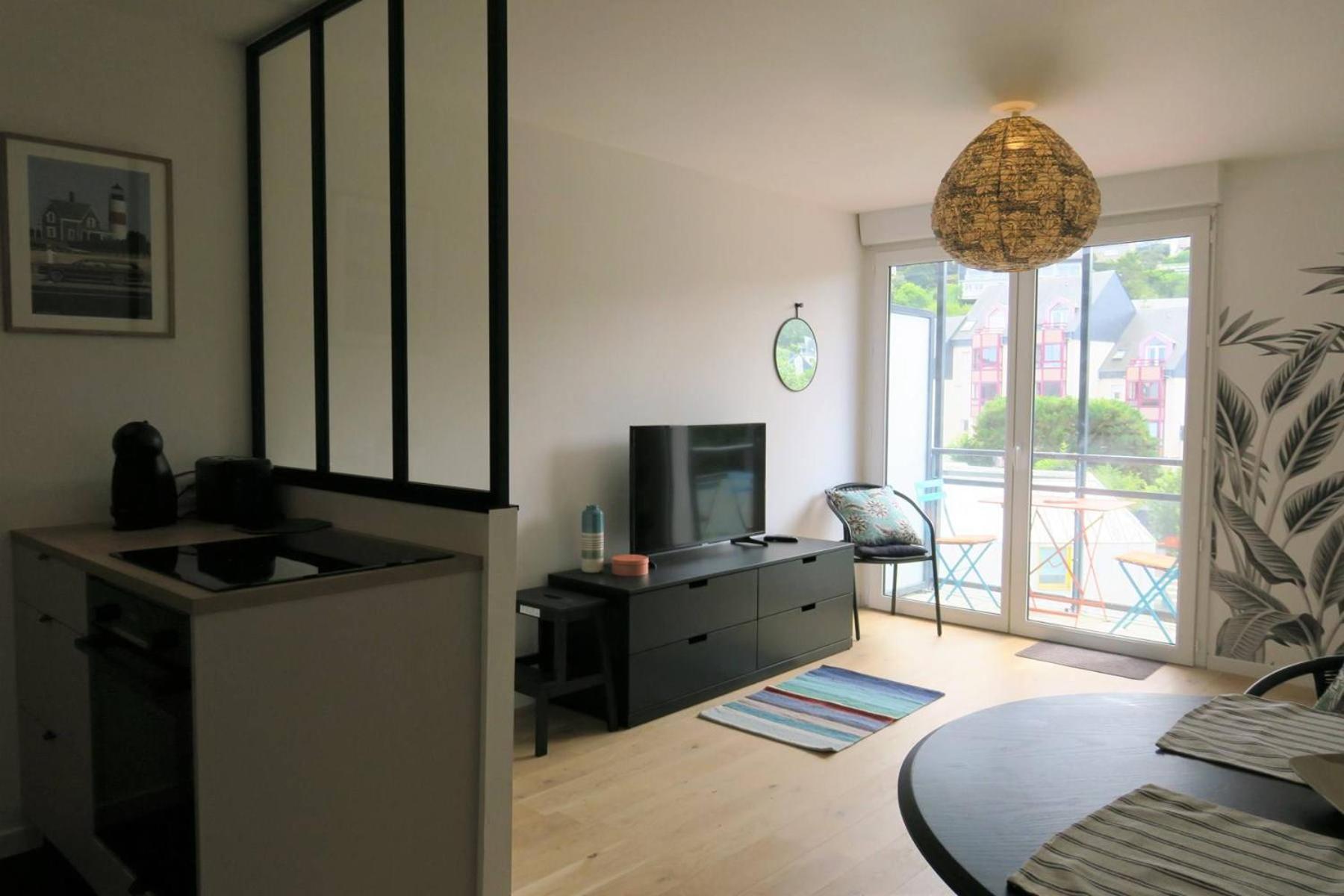 Bel Appartement Neuf Plage De Trestraou A Perros-Guirec - Ref 862 Eksteriør bilde